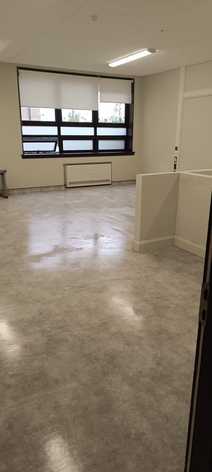 Clean and modern living room