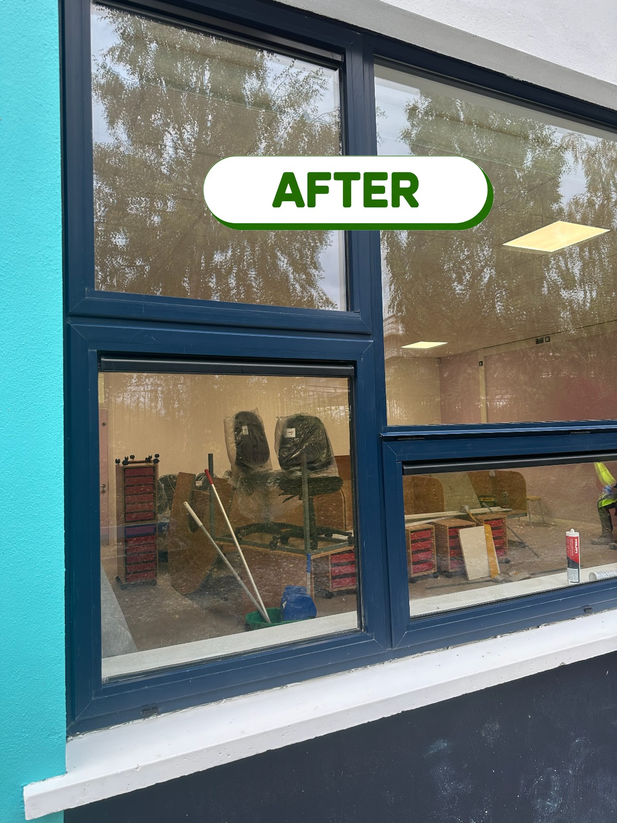 After: Window Cleaning Transformation
